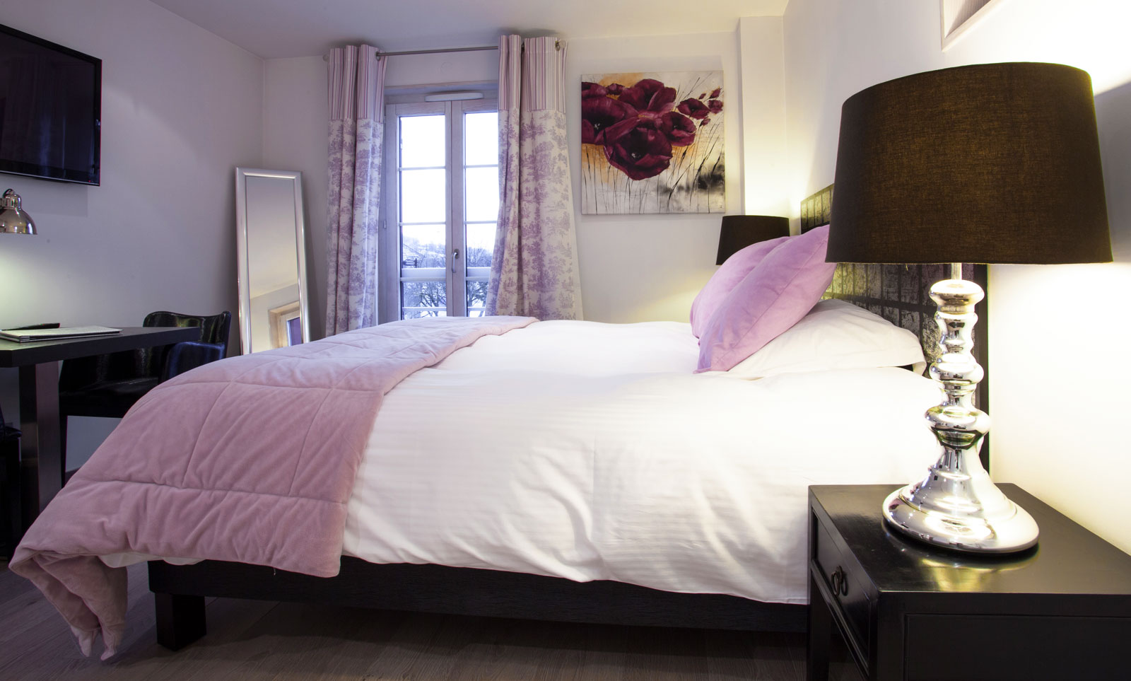 Chambre Baco non fumeur | Auberge de Maison Rouge Annemasse 74