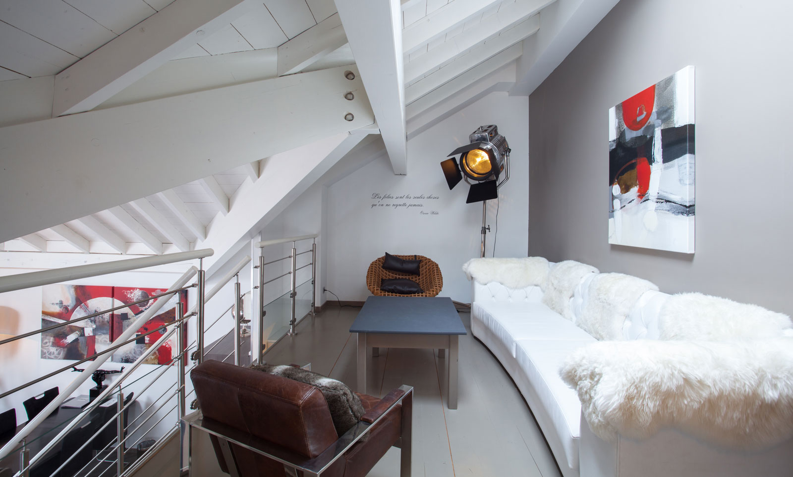 Folle Blanche Suite with terrace | Auberge de Maison Rouge